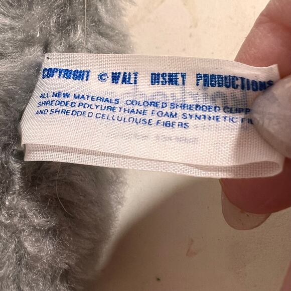 Disney Thumper Rabbit Plush Vintage 80s Bambi Knickerbocker 11” - Picture 8 of 9